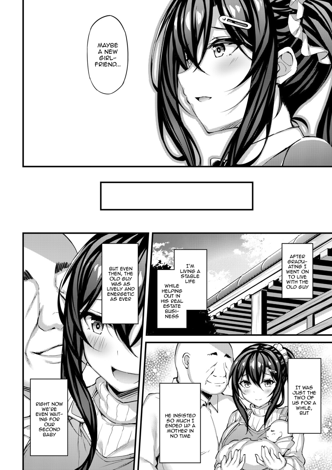 Hentai Manga Comic-The Reason My Girlfriend Wears a Two-Piece Track Uniform -The Youth-colored Uniform That I Offer To an Old Man--Read-23